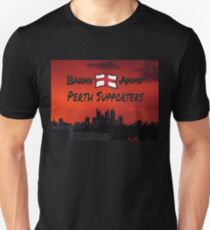 BAPS red - Barmy Army Perth Supporters Unisex T-Shirt