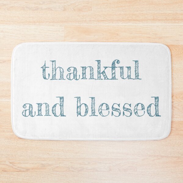 Item preview, Thankful And Blessed  - Thanksgiving quote designed and sold by st0n0ga.