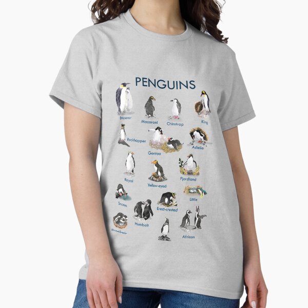 Item preview, Love penguins? - know all the penguins of the world! designed and sold by Mel Dixon (@patternbymel).