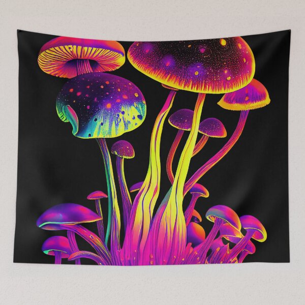 Item preview, Psychedelic Mushrooms designed and sold by PsyFreak! arts.