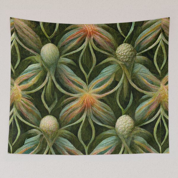 Item preview, Exotic Nature, Botanical floral Pattern illustration designed and sold by B-outfiters.