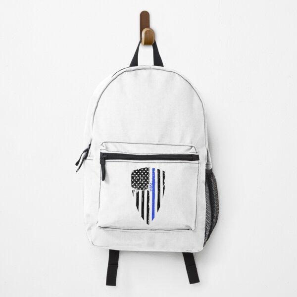 Item preview, American Flag Blue Line Shield designed and sold by AndrewStep.