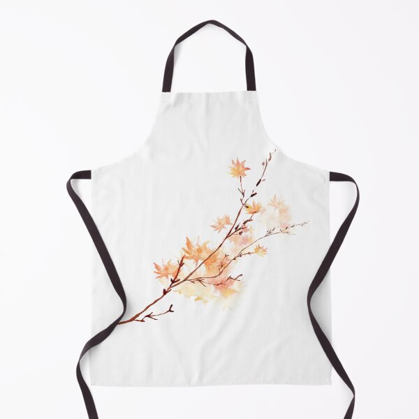 Item preview, Maple branch, autumn - watercolor in orange designed and sold by suewen.