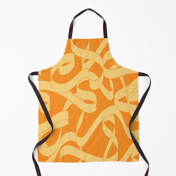 Item preview, Abstract and minimalist entangled yellow ribbon #71 designed and sold by Cocolorr.