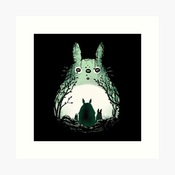 totoro studio ghibli Art Print