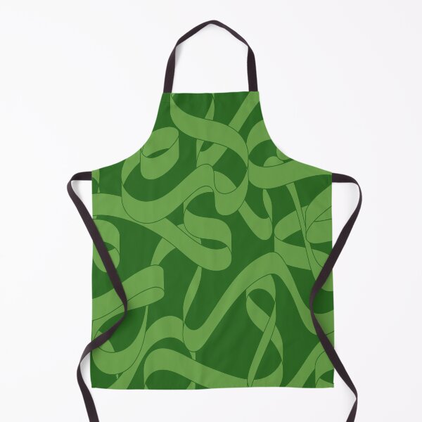 Item preview, Abstract and minimalist entangled green ribbon #72 designed and sold by Cocolorr.