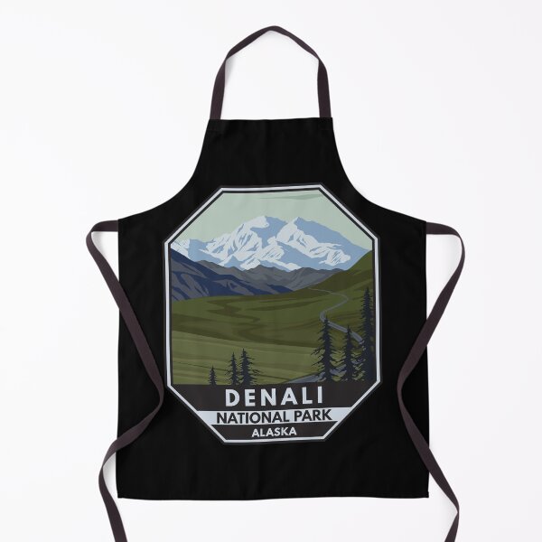 Item preview, Denali National Park Retro Emblem designed and sold by KrisSidDesigns.