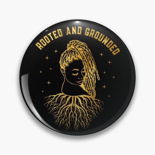Item preview, Golden Rooted and Grounded Locs designed and sold by LocFestNYC.