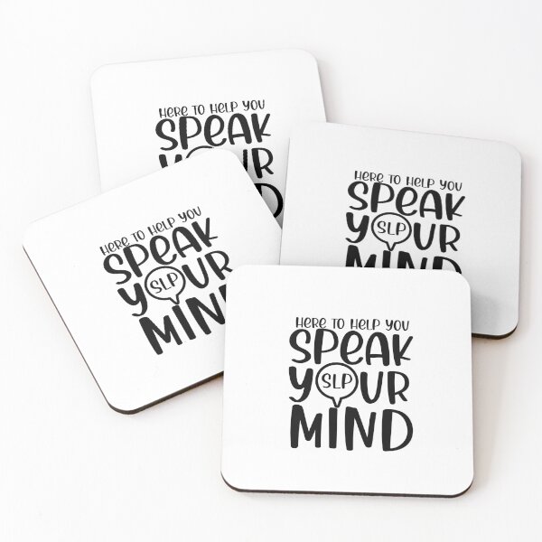 Item preview, SLP Speech Language Pathologist Speak Your Mind designed and sold by TeesYouWant.