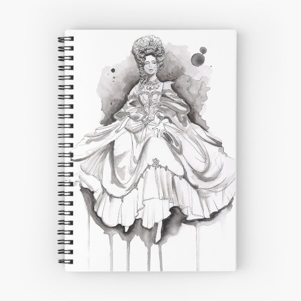 Item preview, Pompadour || Fashion Illustration designed and sold by sruebensaal.