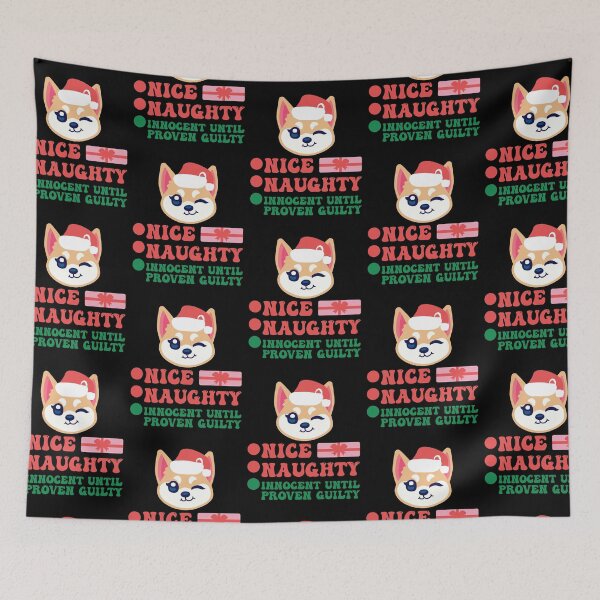 Item preview, Nice Naughty Innocent Until Proven Guilty designed and sold by THROUGH-LIFE.