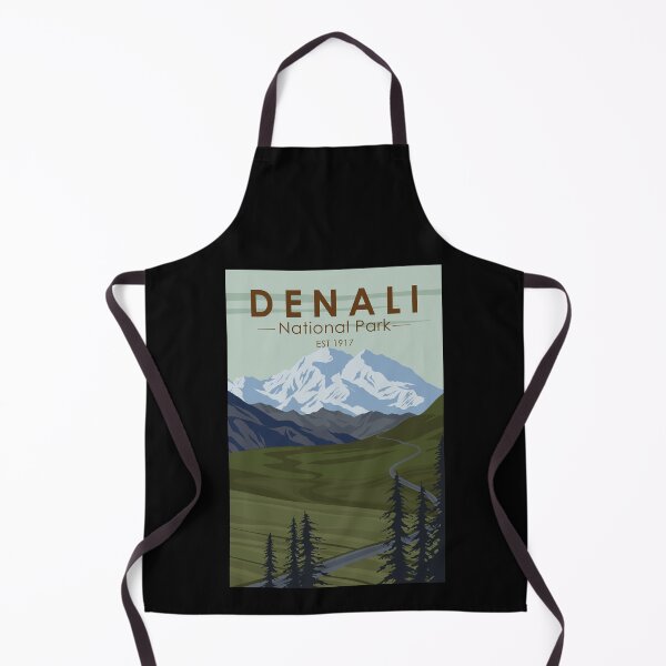 Item preview, Denali National Park Road Vintage designed and sold by KrisSidDesigns.