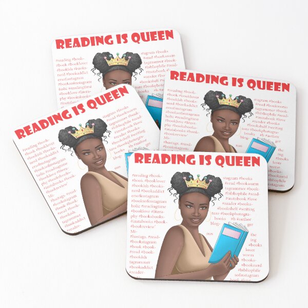 Item preview, #3 Reading Is Queen designed and sold by Antuan Simmons.