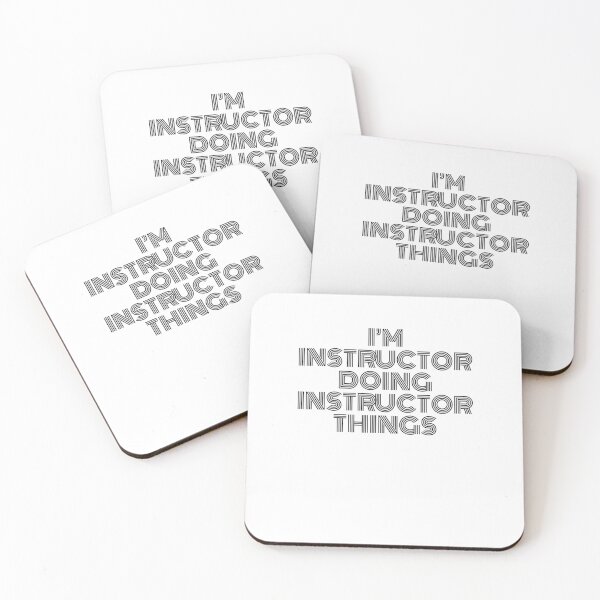 Item preview, I'm Instructor Doing Instructor Things Vintage Quote designed and sold by SVPOD.