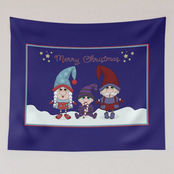 Item preview, Merry Christmas from the Gnome Family designed and sold by Designs by Greylady.