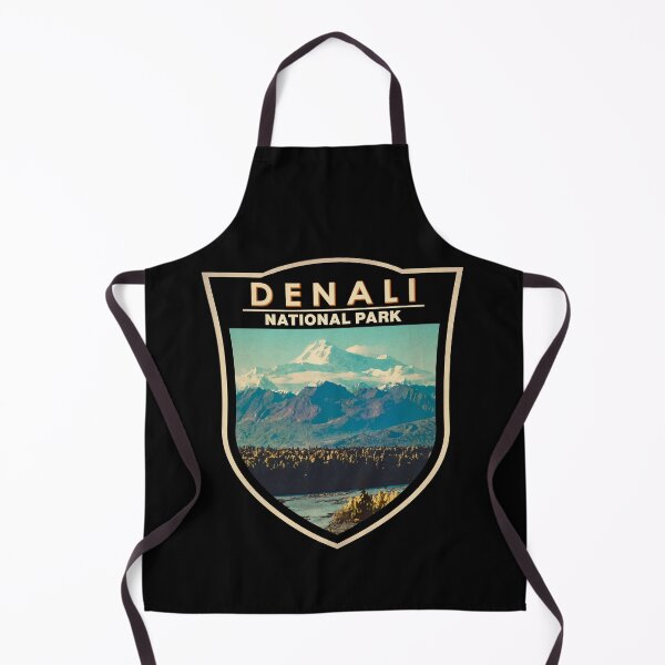 Item preview, Denali National Park Watercolor Badge designed and sold by KrisSidDesigns.