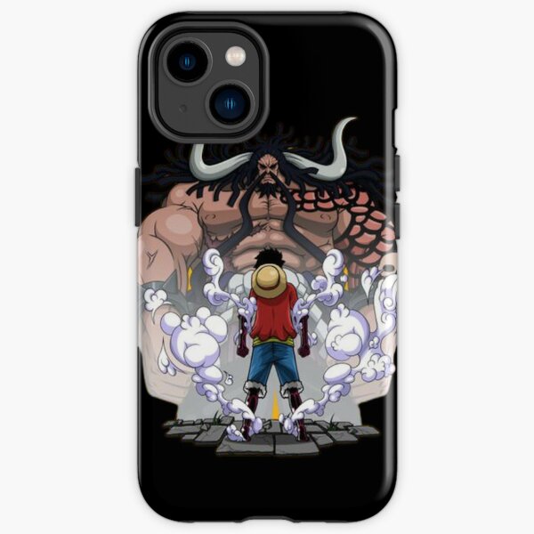 Luffy gear 5 vs Kaido iPhone Case by Mo2o