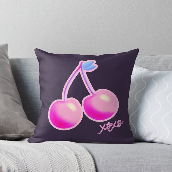 Item preview, Cerezas rosadas en morado oscuro designed and sold by Guided by Light Art.