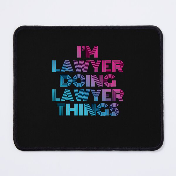 Item preview, I'm Lawyer Doing Lawyer Things Retro Neon designed and sold by SVPOD.