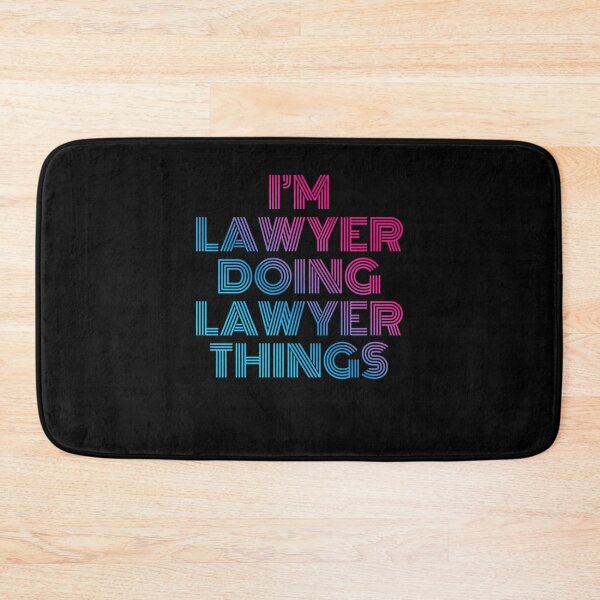Item preview, I'm Lawyer Doing Lawyer Things Retro Neon designed and sold by SVPOD.