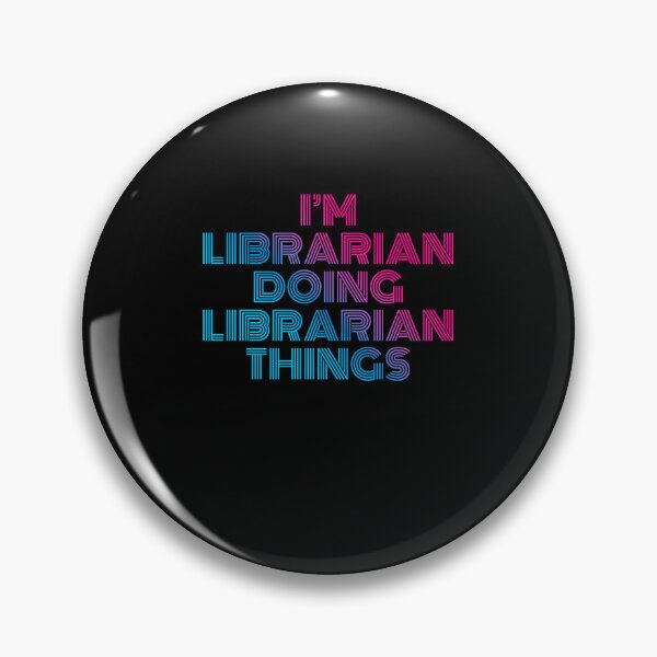 Item preview, I'm Librarian Doing Librarian Things Retro Neon designed and sold by SVPOD.