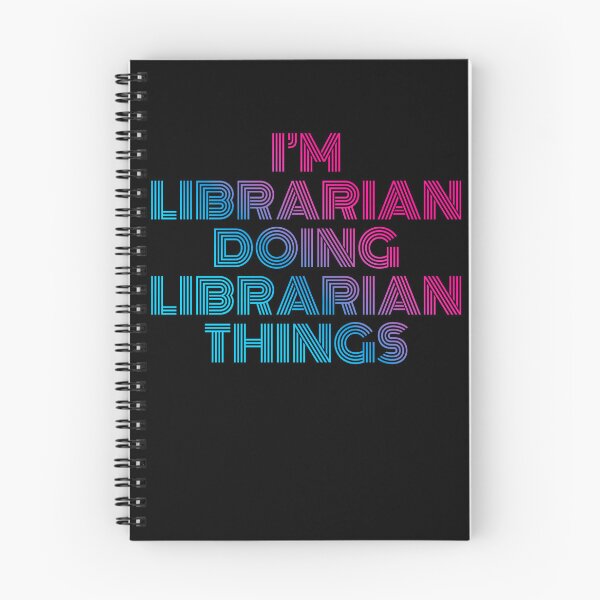 Item preview, I'm Librarian Doing Librarian Things Retro Neon designed and sold by SVPOD.