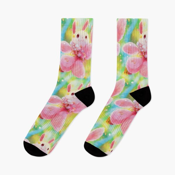 Item preview, Cotton Candy Bunny Print designed and sold by SmirkingDesigns.
