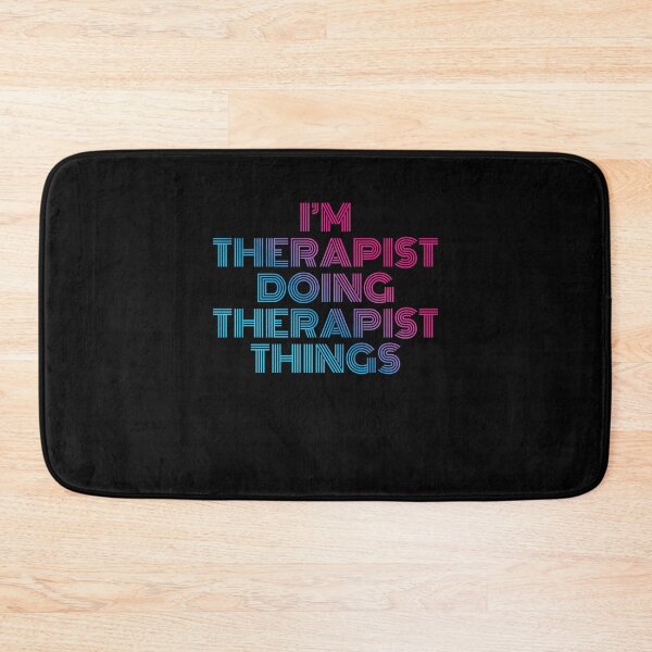 Item preview, I'm Therapist Doing Therapist Things Retro Neon designed and sold by SVPOD.
