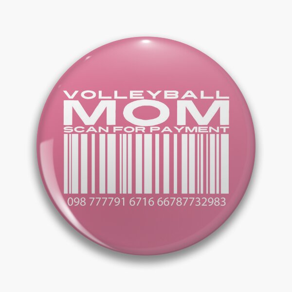 Item preview, Volleyball Mom Scan For Payment | Volleyball Parents | Competition Volleyball | Volleyball Mom | Barcode (Black Lettering Available) designed and sold by Wavecrest Wearables.