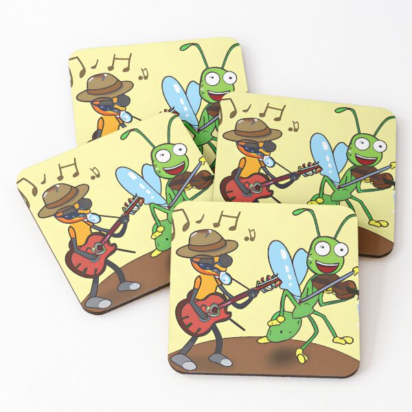 Item preview, Comic style ant as a guitar player designed and sold by REALDesign-Shop.