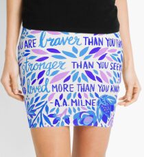 Always Remember – Indigo Palette Mini Skirt