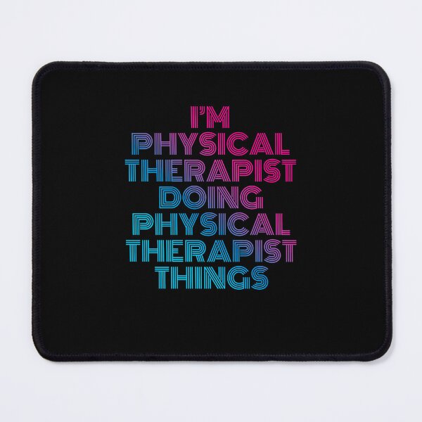 Item preview, I'm Physical Therapist Doing Physical Therapist Things Retro Neon designed and sold by SVPOD.