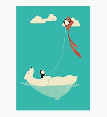 Parasailing Photographic Print
