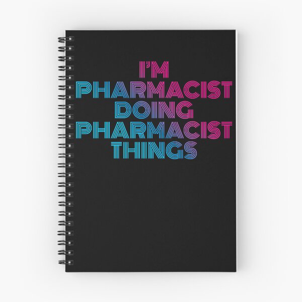 Item preview, I'm Pharmacist Doing Pharmacist Things Retro Neon designed and sold by SVPOD.