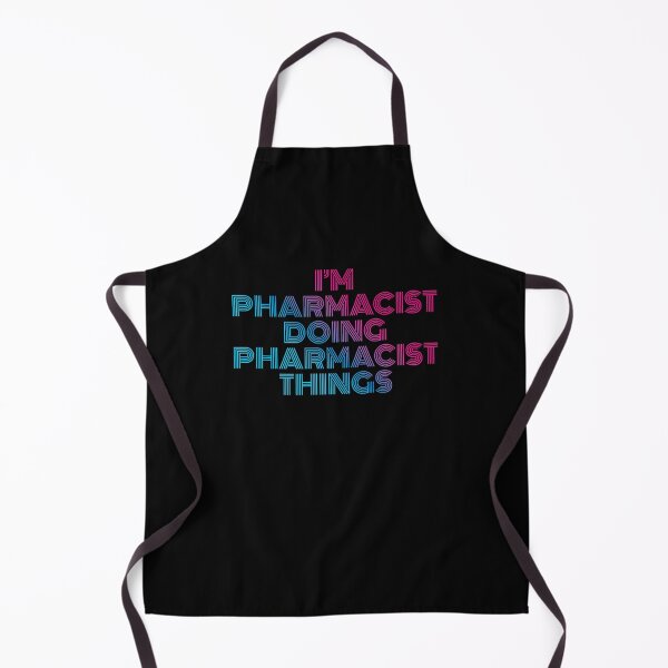 Item preview, I'm Pharmacist Doing Pharmacist Things Retro Neon designed and sold by SVPOD.