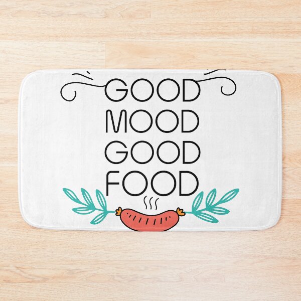 Item preview, good food good mood  designed and sold by batcoprod.