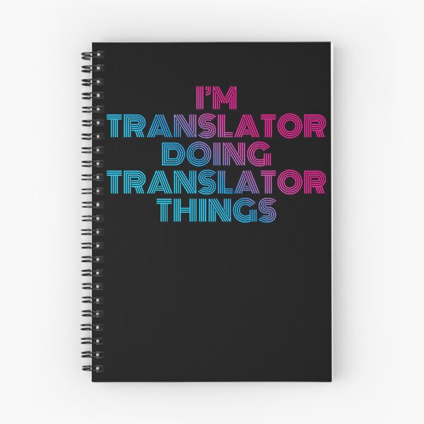 Item preview, I'm Translator Doing Translator Things Retro Neon designed and sold by SVPOD.