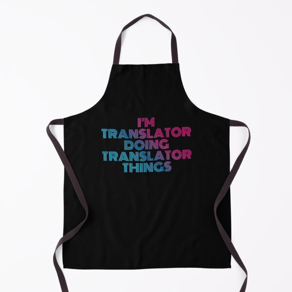 Item preview, I'm Translator Doing Translator Things Retro Neon designed and sold by SVPOD.