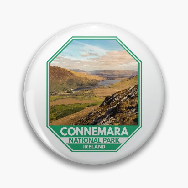 Item preview, Connemara National Park Ireland Emblem designed and sold by KrisSidDesigns.