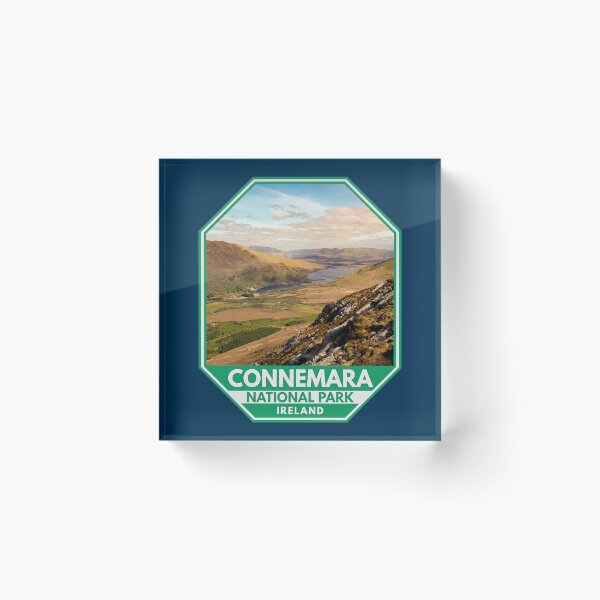 Item preview, Connemara National Park Ireland Emblem designed and sold by KrisSidDesigns.