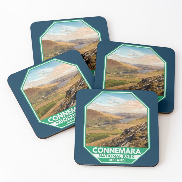 Item preview, Connemara National Park Ireland Emblem designed and sold by KrisSidDesigns.