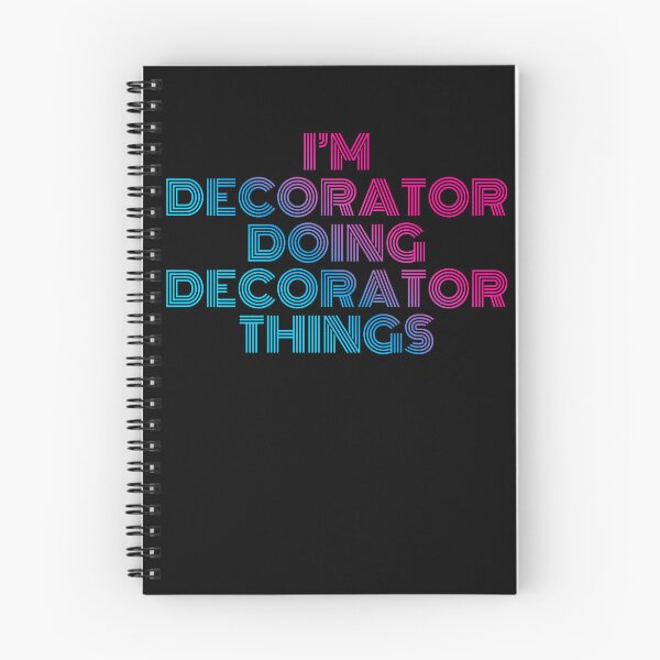 Item preview, I'm Decorator Doing Decorator Things Retro Neon designed and sold by SVPOD.