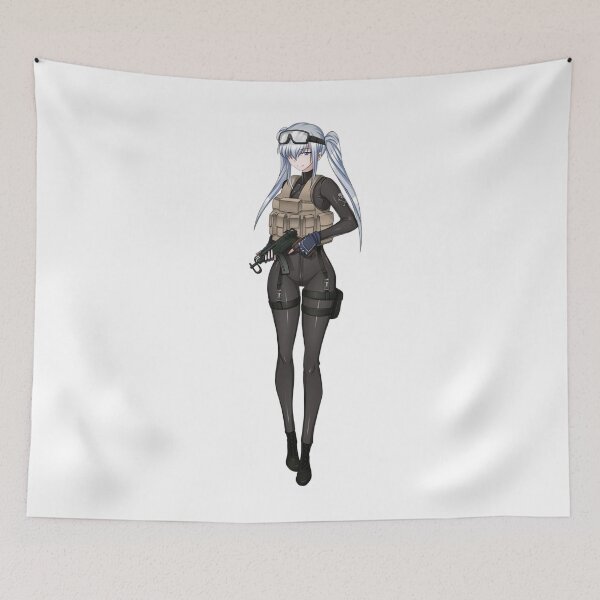 Item preview, Military Anime Girl designed and sold by kittiescuties.
