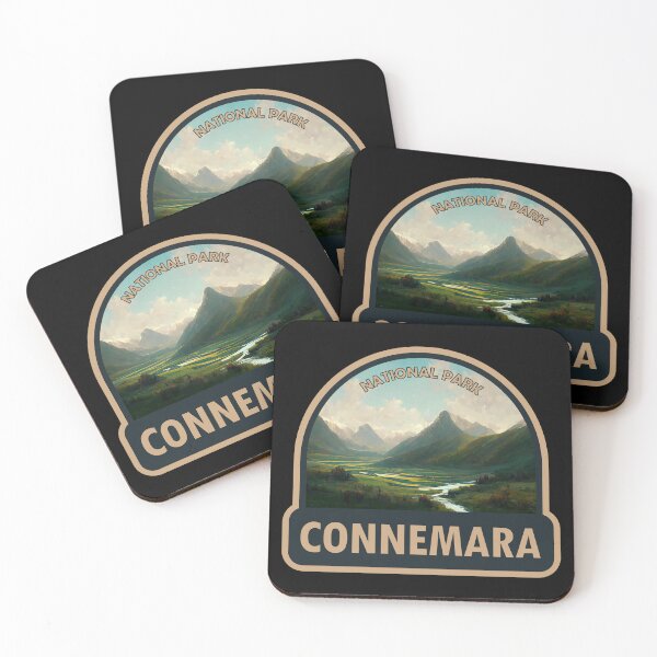 Item preview, Connemara National Park Ireland Watercolor designed and sold by KrisSidDesigns.