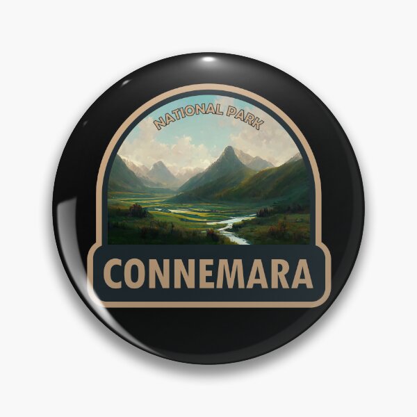 Item preview, Connemara National Park Ireland Watercolor designed and sold by KrisSidDesigns.