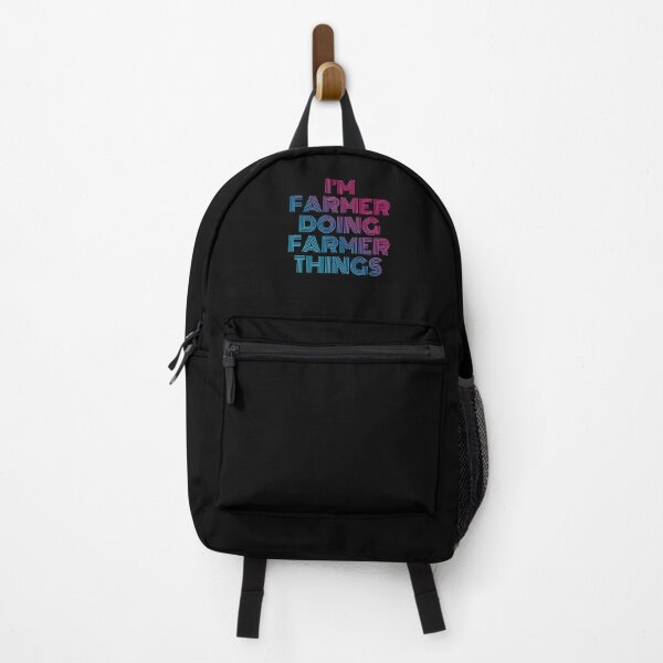Item preview, I'm Farmer Doing Farmer Things Retro Neon designed and sold by SVPOD.