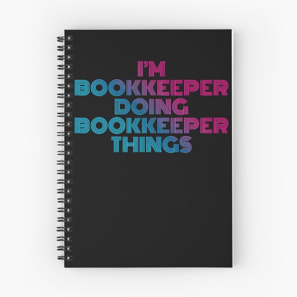 Item preview, I'm Bookkeeper Doing Bookkeeper Things Retro Neon designed and sold by SVPOD.