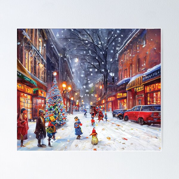 Christmas in New York - Scene 1 Poster