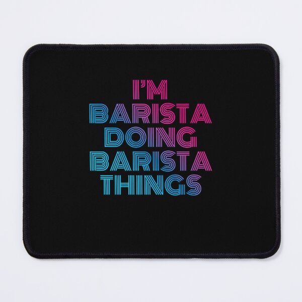 Item preview, I'm Barista Doing Barista Things Retro Neon designed and sold by SVPOD.