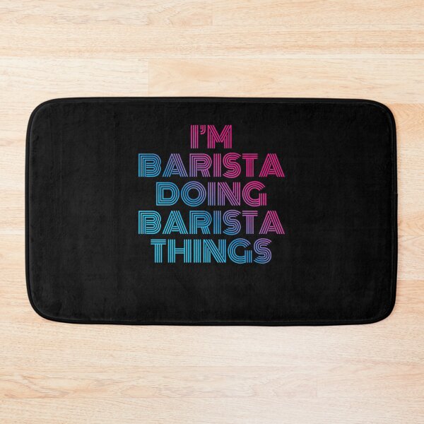 Item preview, I'm Barista Doing Barista Things Retro Neon designed and sold by SVPOD.